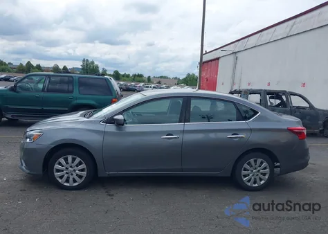 2019 Nissan Sentra S z USA, uszkodzony, nr VIN 3N1AB7AP9KY360883